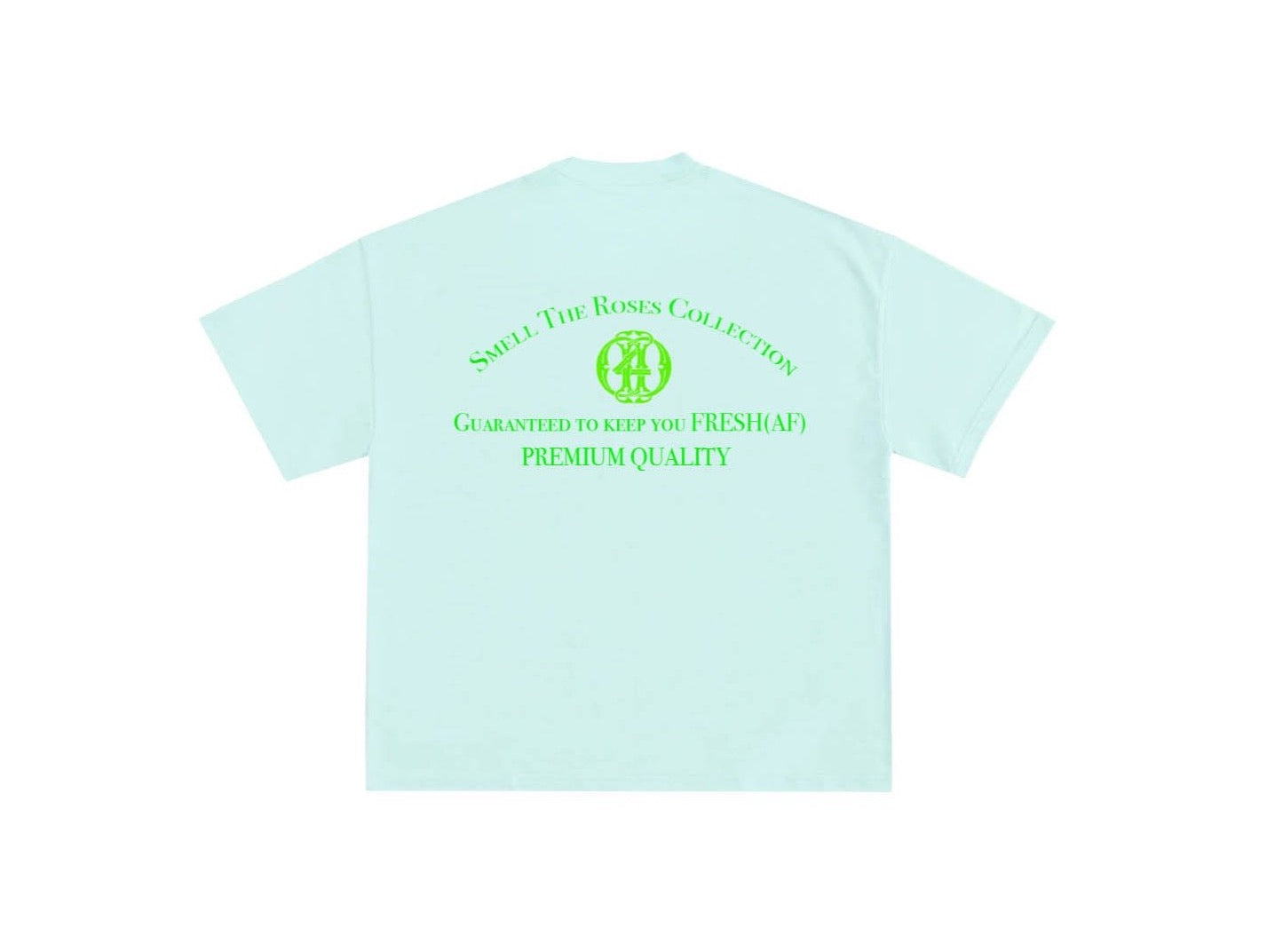 Smell the Roses Mineral Blue Tee - Death4Dollars