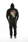 Good VS Evil Black Varsity Hoodie - Death4Dollars